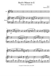 Bach's Minuet in G